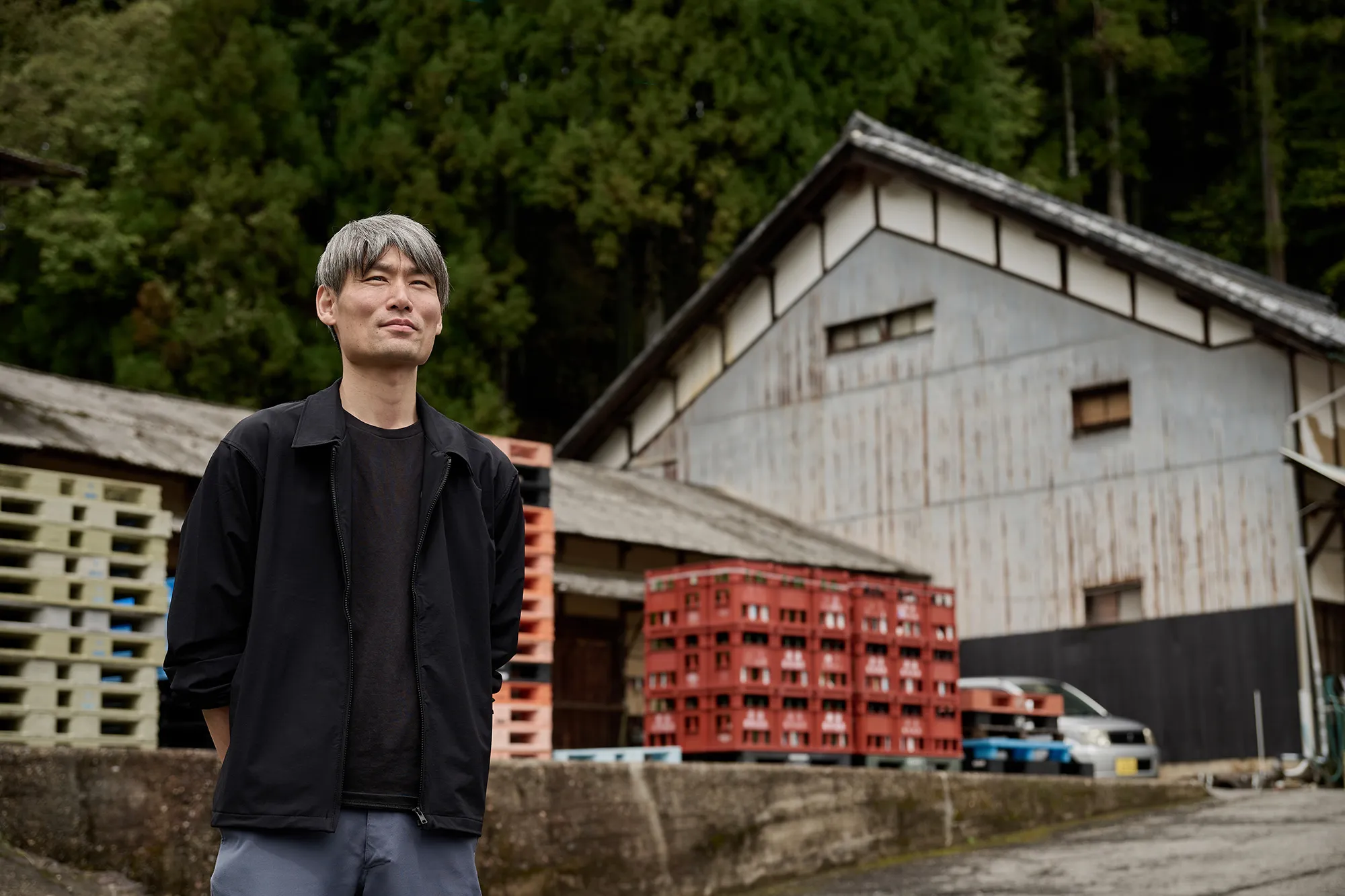 倉本酒造の倉本隆司さん