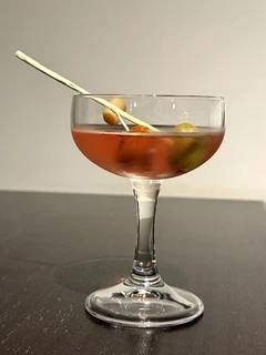 「一水氷室」を使った金子道人さんのカクテル「あをによし」