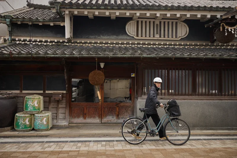 油長酒造の母屋